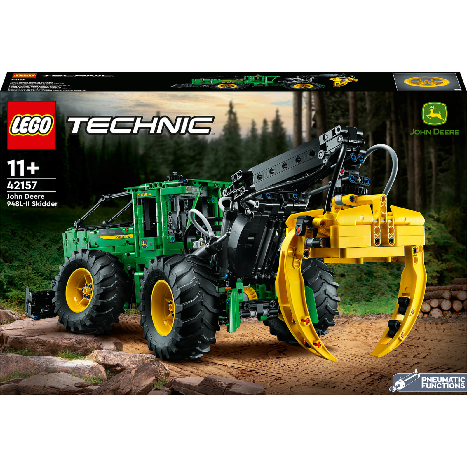 LEGO Technic: John Deere 948L-II Skidder Vehicle Set (42157)