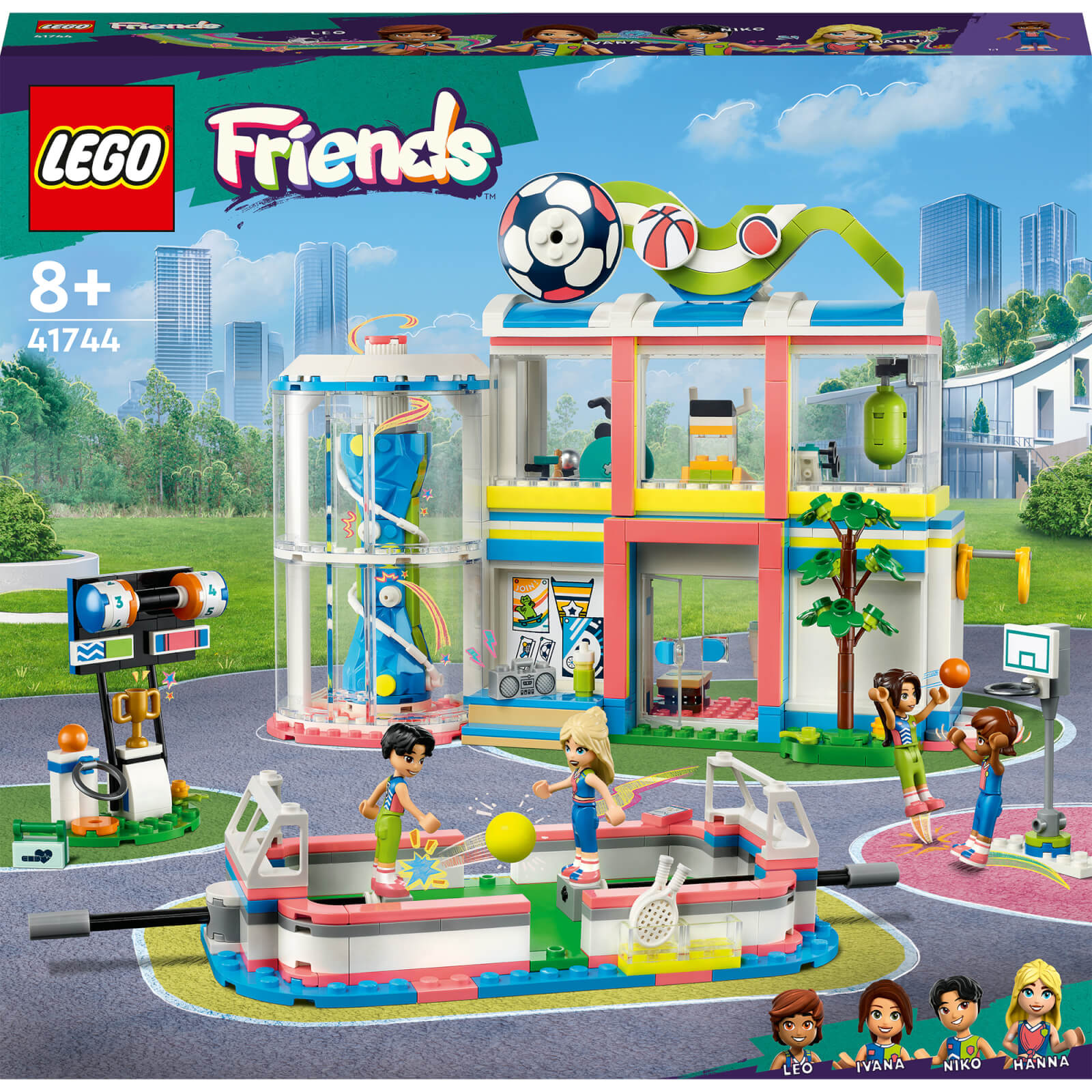 LEGO Friends: Sports Centre Set with 3 Games To Play (41744)