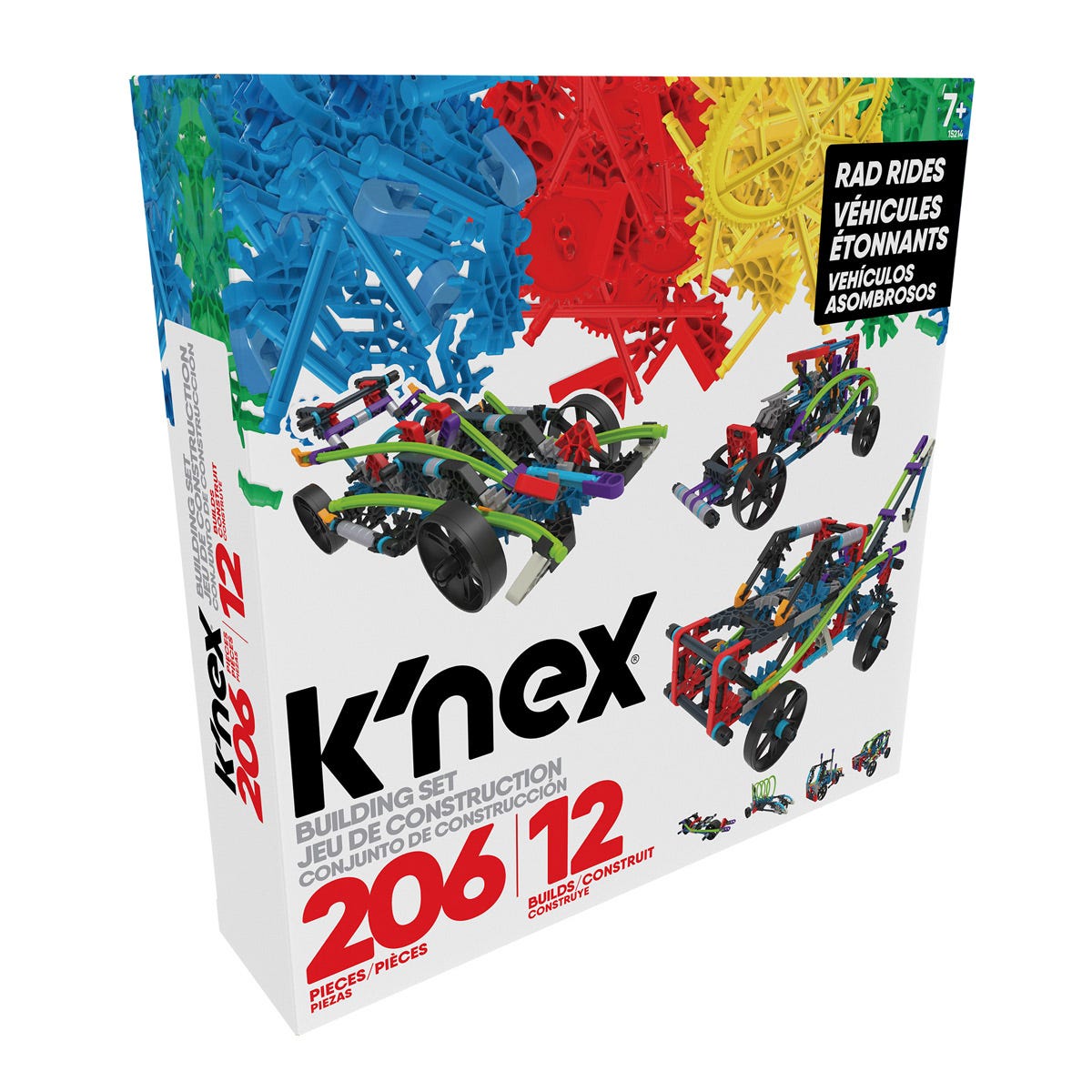 K'Nex K'Nex Rad Rides 12 In 1 Set, Multi