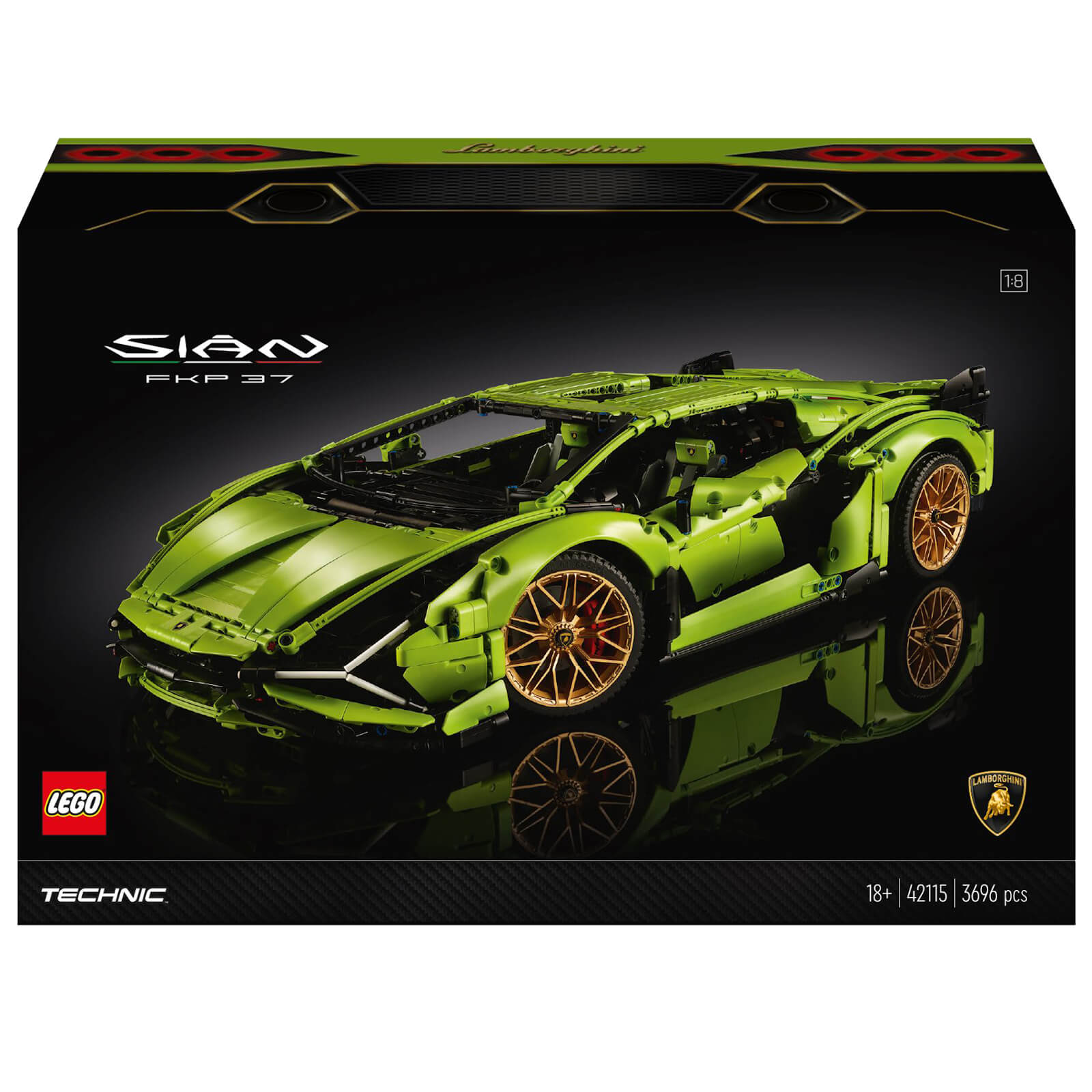 LEGO Technic: Lamborghini Sián FKP 37 Car Model (42115)