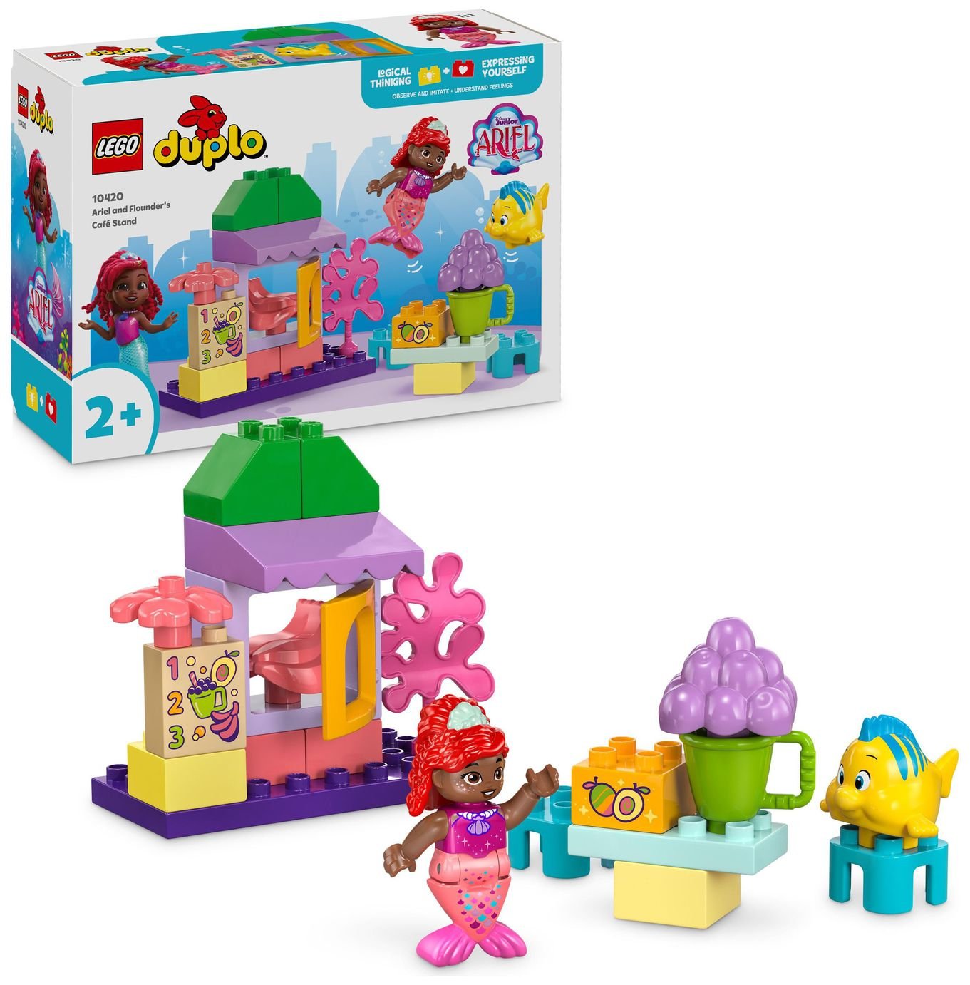 LEGO DUPLO Disney Ariel and Flounder's Café Stand 10420