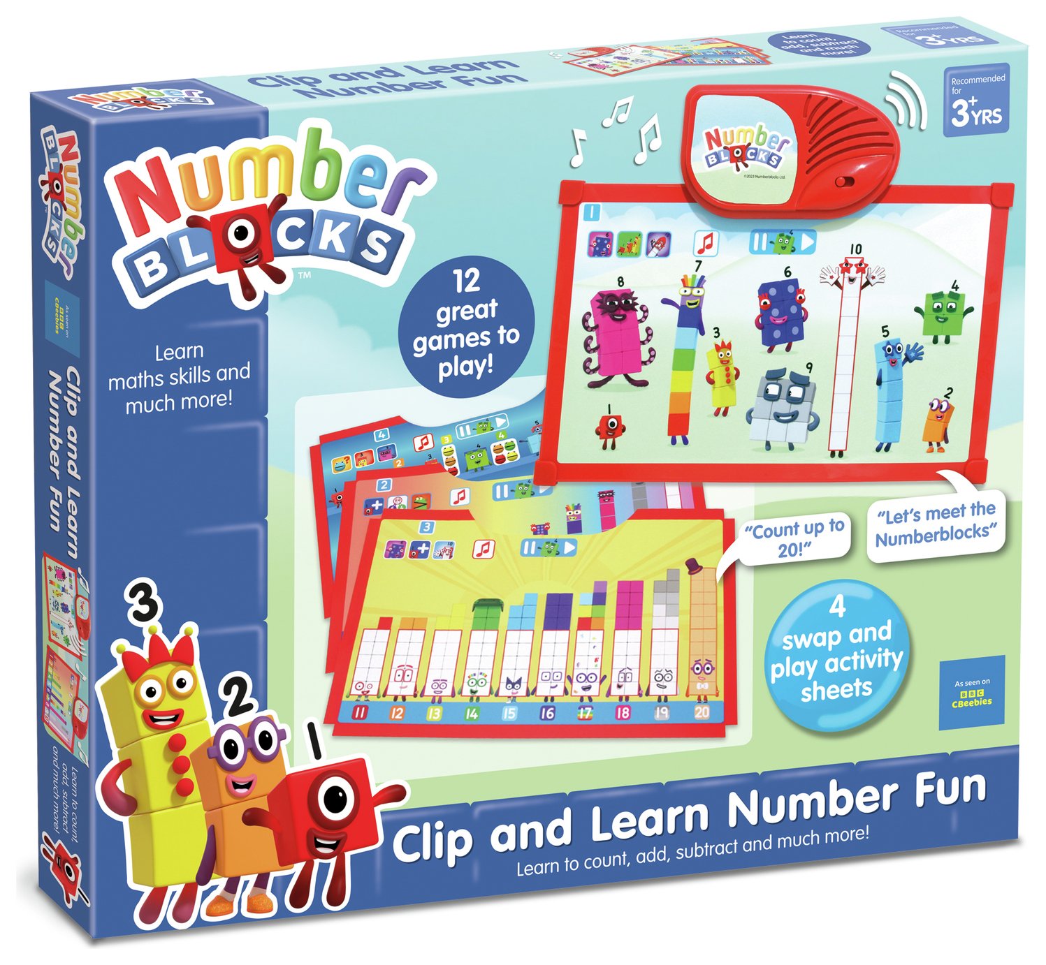 Numberblocks Clip & Learn