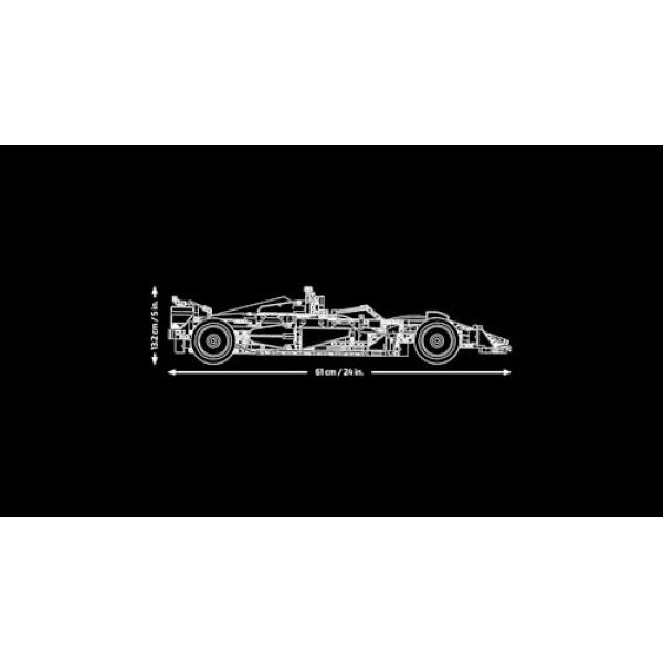 LEGO Technic Ferrari SF-24 F1 Car Model Kit for Adults 42207 - Image 8