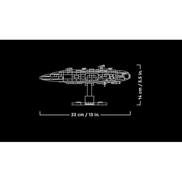 LEGO Star Wars Home One Starcruiser Set for Adults 75405 - Image 7