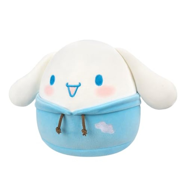 "Squishmallows Original Sanrio 8"" Dabodabo Hoodie Cinnamoroll" - Image 3