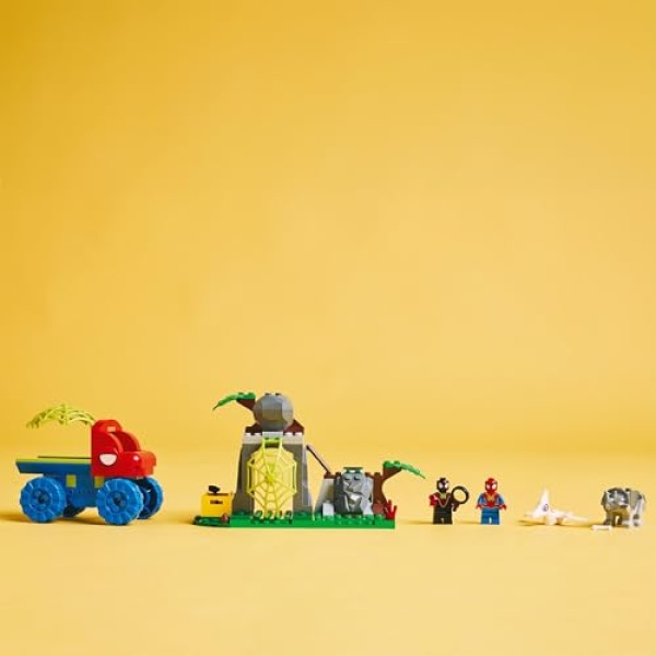 LEGO Marvel Spidey And Friends Dino Crawler Rescue 11199 - Image 5