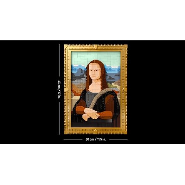 LEGO ART Mona Lisa Painting Building Set for Adults 31213 - Image 7