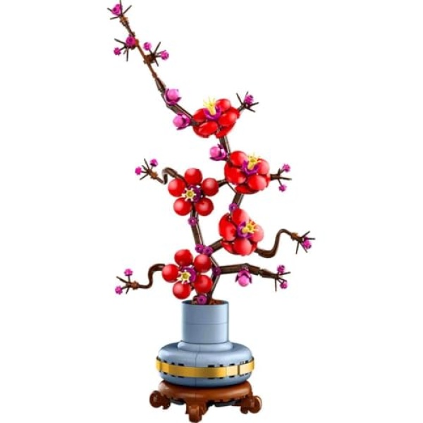 LEGO Icons Plum Blossom Flower Building Set for Adults 10369 - Image 3