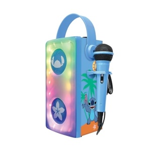 Disney Stitch Karaoke Bluetooth Speaker with Microphone