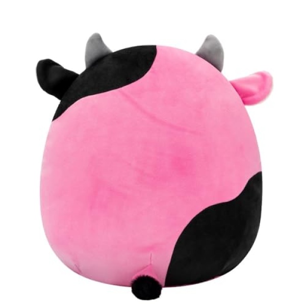 Squishmallows 12 inch Black and Pink Cow Plush - Image 5