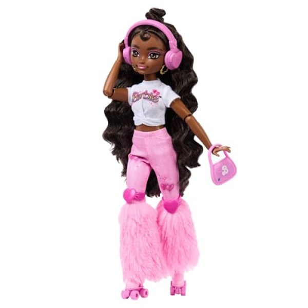 Dream Besties Barbie Brooklyn Roller Skating Fashion Doll - Image 3