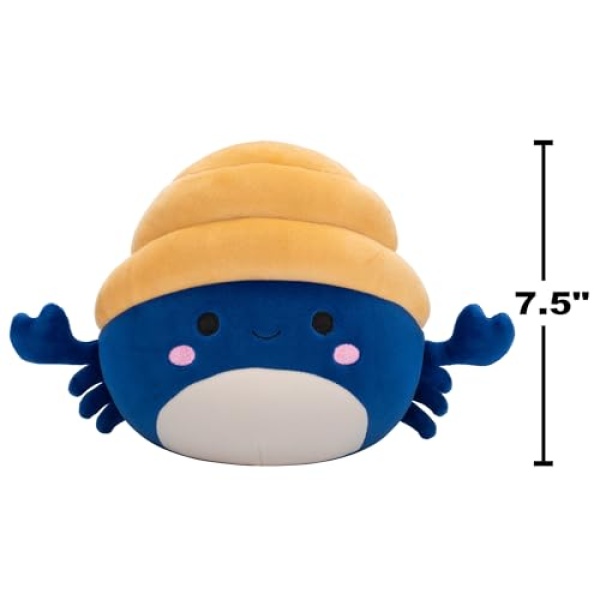"Squishmallows 7.5"" Lenore Hermit Crab Plush" - Image 5
