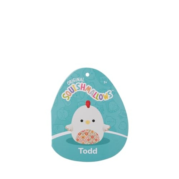 Original Squishmallows 12-inch - Todd the Beige Rooster - Image 4