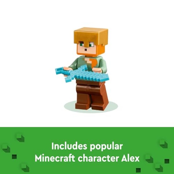 LEGO Minecraft The Armoury Toy with Character Figures 21252 - Image 4