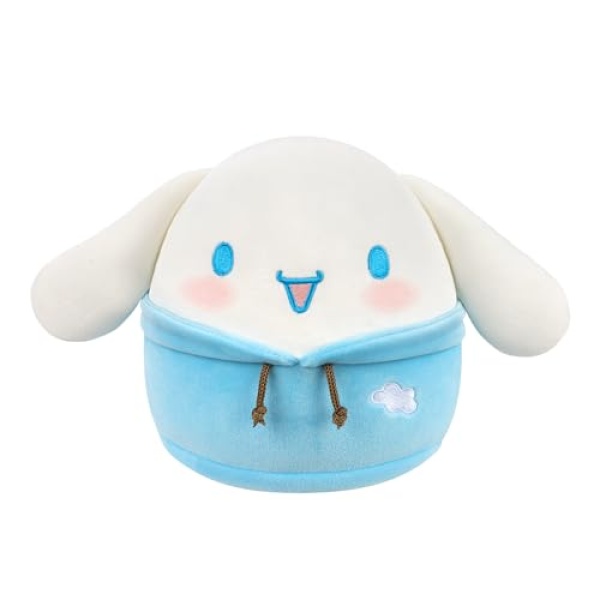 "Squishmallows Original Sanrio 8"" Dabodabo Hoodie Cinnamoroll" - Image 7