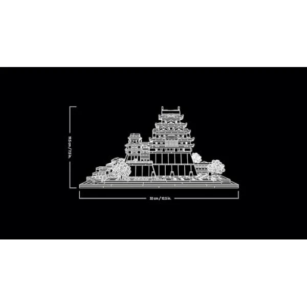 LEGO Architecture Himeji Castle Model Adults Set 21060 - Image 7