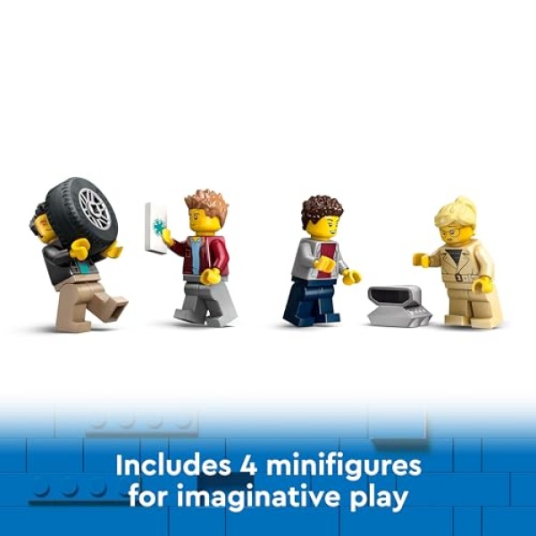 LEGO City Car Transporter Truck with Sports Cars Toy 60408 - Image 7