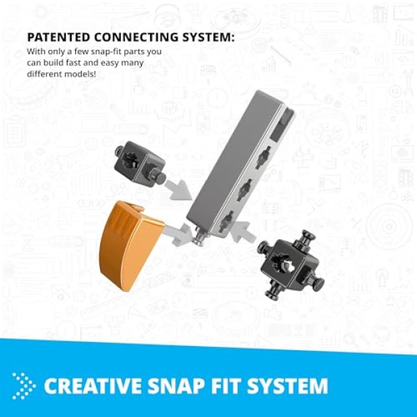 Engino Inventor Mechanics Space Shuttle With 5 Bonus Models - Image 7