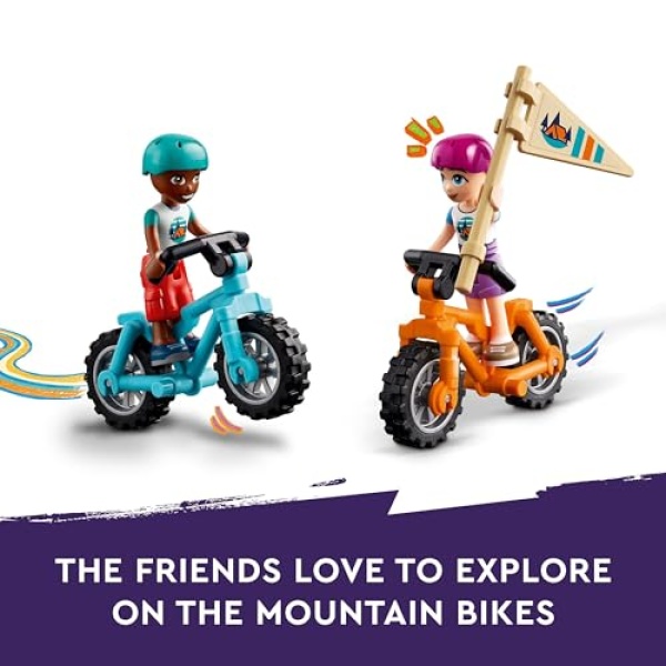 LEGO Friends Adventure Camp Cosy Cabins Building Toy 42624 - Image 4