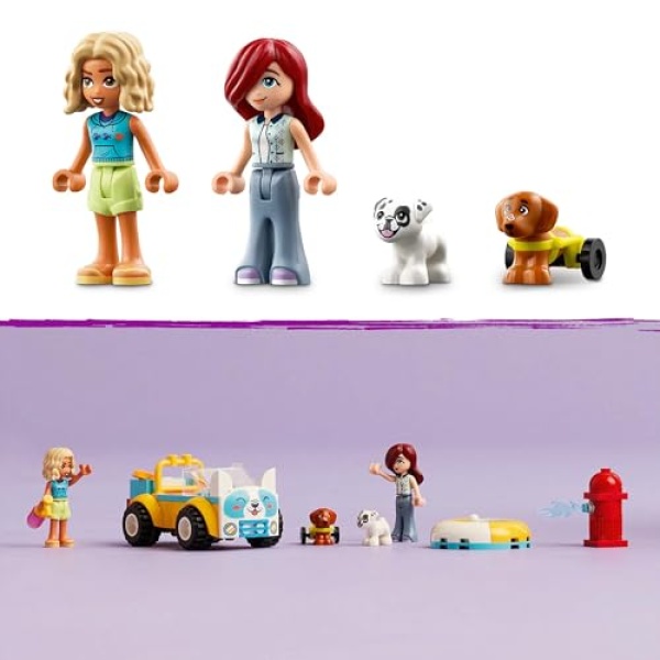 LEGO Friends Dog-Grooming Car Vehicle Animal & Playset 42635 - Image 4