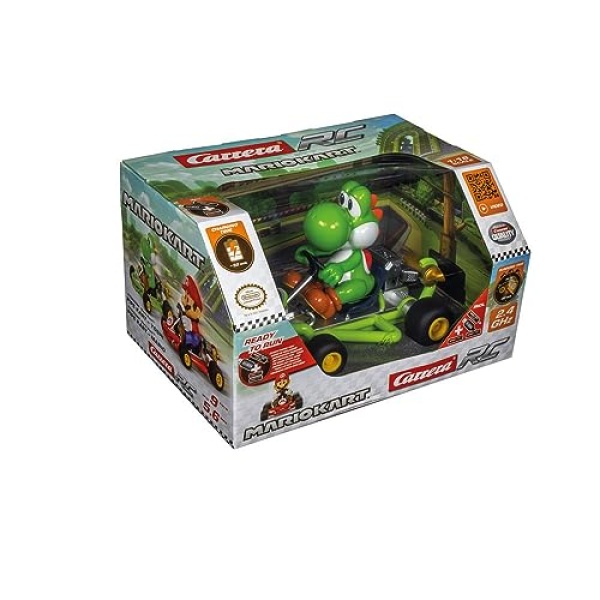 Carrera RC 1:18 Mario Kart Pipe Kart, Yoshi - Image 6
