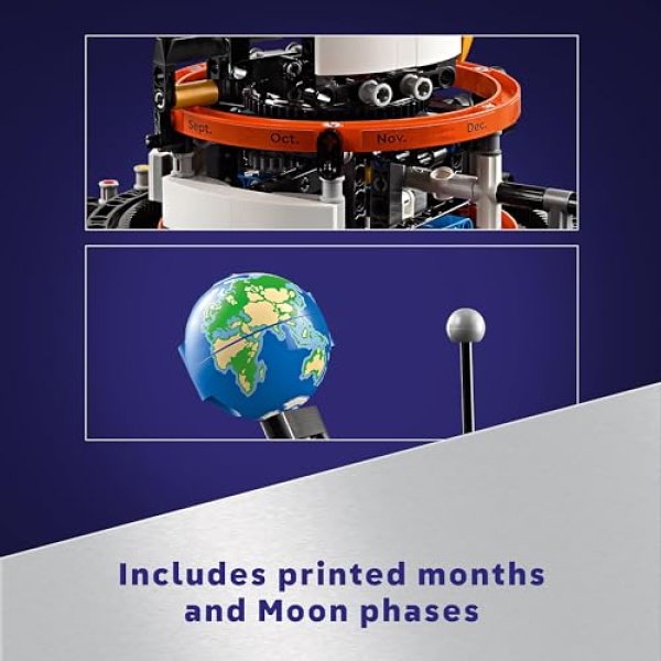 LEGO Technic Planet Earth and Moon in Orbit Space Toy 42179 - Image 5