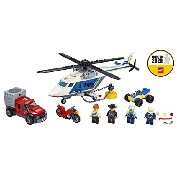 LEGO City Police Helicopter Chase Building Set - 60243 - Image 5