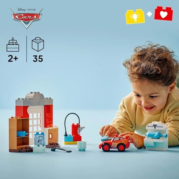 LEGO DUPLO Disney Cars McQueen's Visit to Doc's Garage 10456 - Image 2