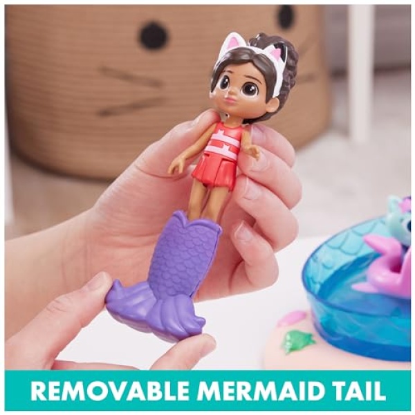 Gabby's Dollhouse Pool Party Playset - Image 7
