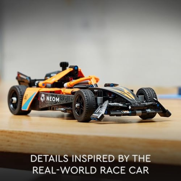 LEGO Technic NEOM McLaren Formula E Race Car Toy Set 42169 - Image 5