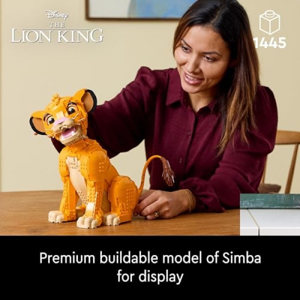 LEGO Disney Young Simba the Lion King Set for Adults 43247 - Image 2