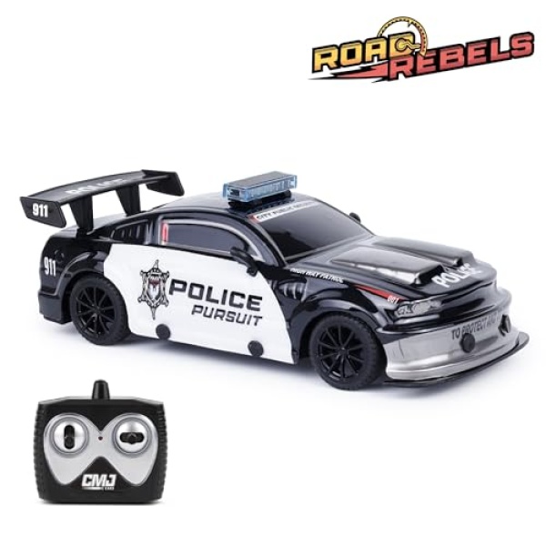 CMJ RC Cars 1:24 Scale Road Rebels Police - Image 5