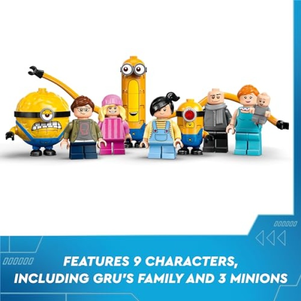 LEGO Despicable Me Minions and Gru's Family Mansion 75583 - Image 6