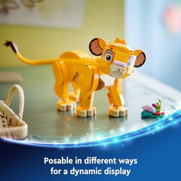LEGO Disney Simba the Lion King Cub Building Toy 43243 - Image 5