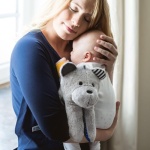 Whisbear Humming Bear with Cry Sensor - Citron