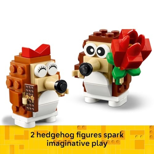 LEGO Hedgehog Picnic Date Set with Toy Animal Figures 40711 - Image 6