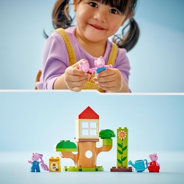 LEGO DUPLO Peppa Pig Garden and Tree House Toddler Toy 10431 - Image 4