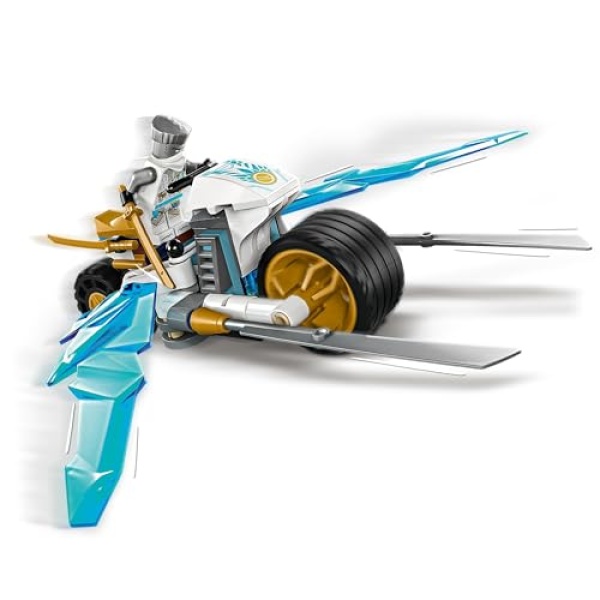 LEGO NINJAGO Zane's Ice Motorcycle Ninja Toy Set 71816 - Image 4
