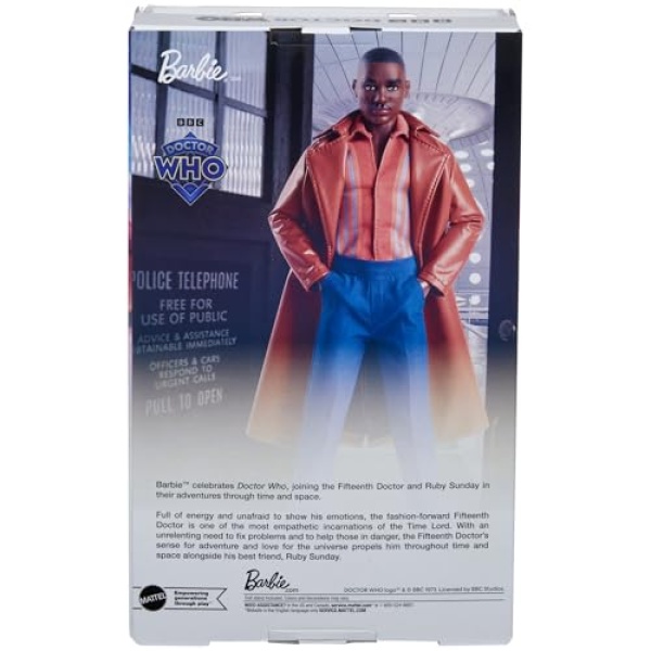 The Fifteenth Doctor Barbie, Dr. Who Collectable Doll - Image 5