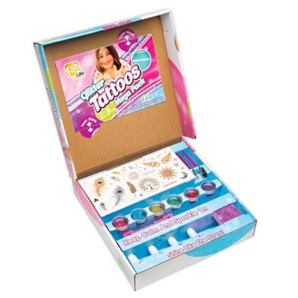 Fablab Glitter and Sparkly Tattoos Nail Polish - Image 2