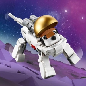 LEGO Creator 3in1 Space Astronaut Figure Toy with Dog 31152