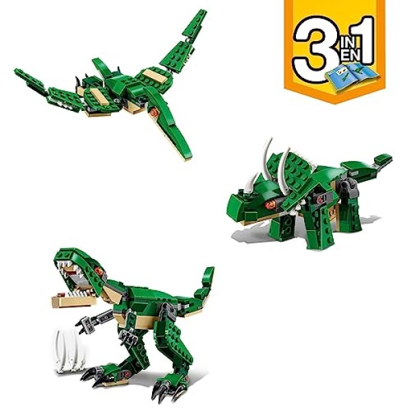 LEGO Creator 3in1 Mighty Dinosaurs Model Building Set 31058 - Image 4