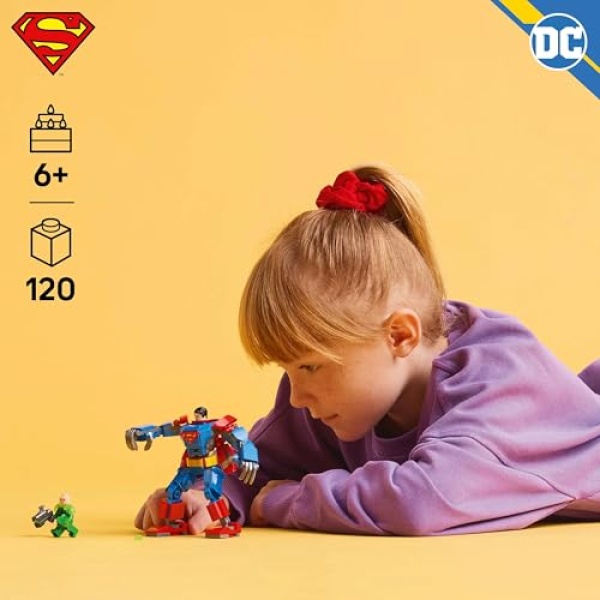 LEGO DC Superman Mech vs. Lex Luthor Super Hero Toy 76302 - Image 4