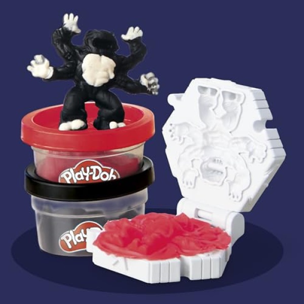 Play-Doh Marvel Captain America Moto-Slicer with 3 Tubs - Image 6