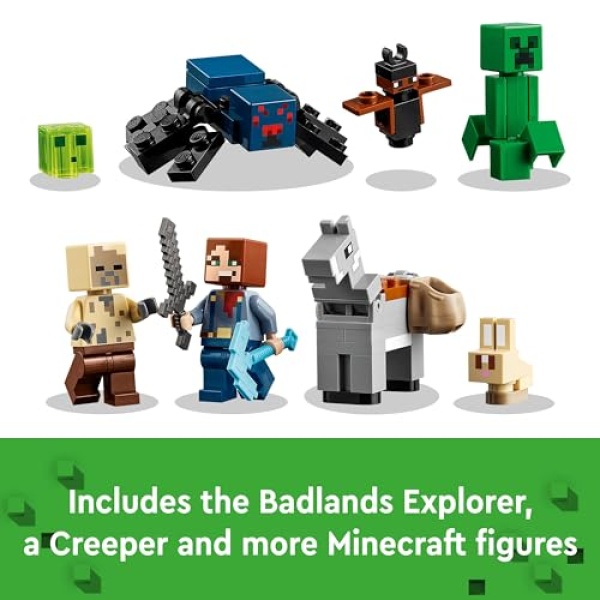 LEGO Minecraft The Badlands Mineshaft Video-Game Toy 21263 - Image 7