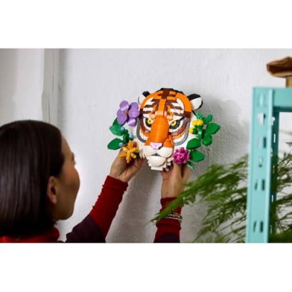 LEGO ART The Fauna Collection - Tiger, Set for Adults 31217 - Image 3