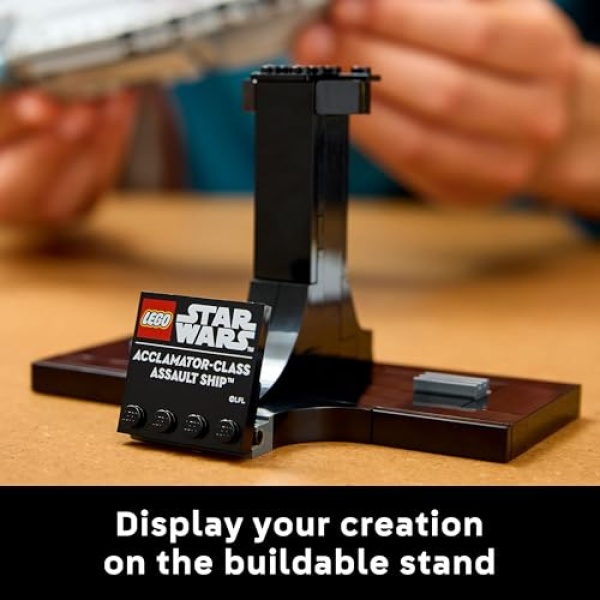 LEGO Star Wars Acclamator-Class Assault Ship Model Set 75404 - Image 4