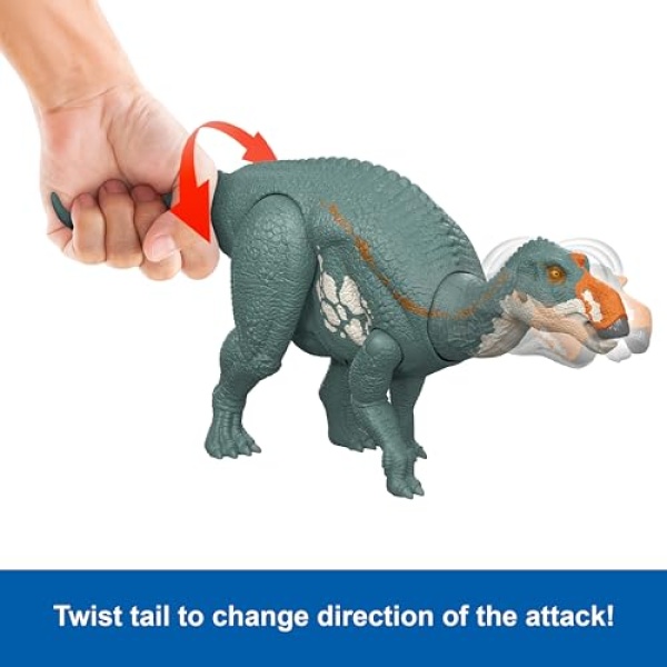 Jurassic World Rebirth Wild Roar Maiasaura Dinosaur Toy - Image 3