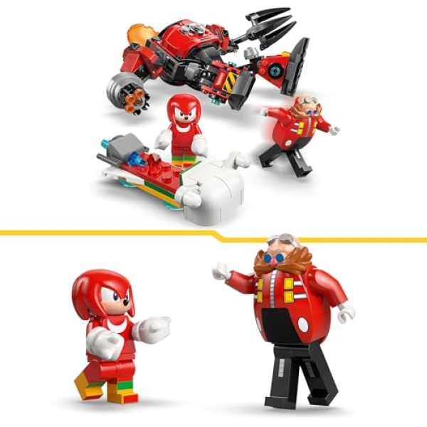 LEGO Sonic the Hedgehog Knuckles vs Dr Eggman Crusher 77005 - Image 4