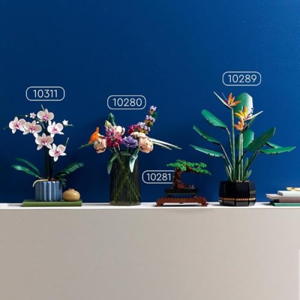 LEGO Icons Orchid Plant & Flowers Set for Adults 10311 - Image 6